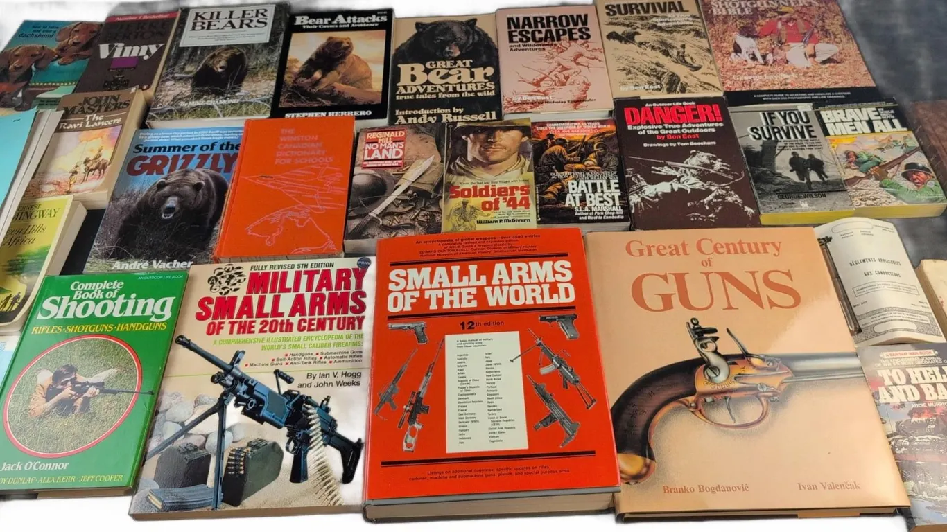 Military, Survival, Hunting and Firearms Reference Books