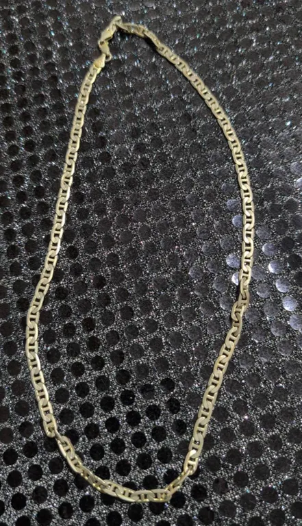 Italian 14K Gold Link Chain Necklace, 16 Grams