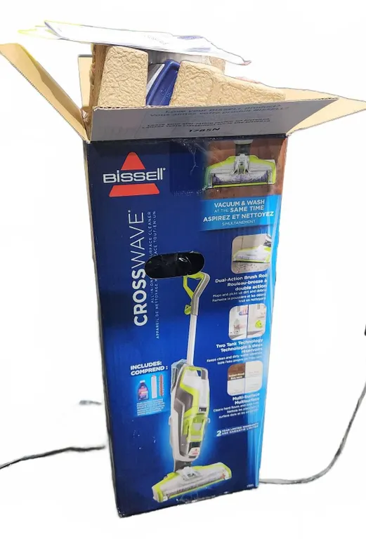 Bissell CrossWave Multi-Surface Wet Dry Vacuum Cleaner in Box