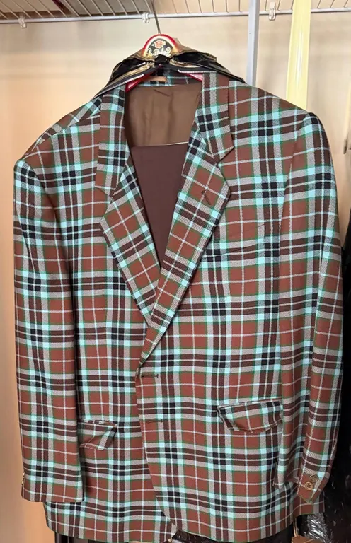 Four Men's Scottish Jackets and Three Tartan Kilts