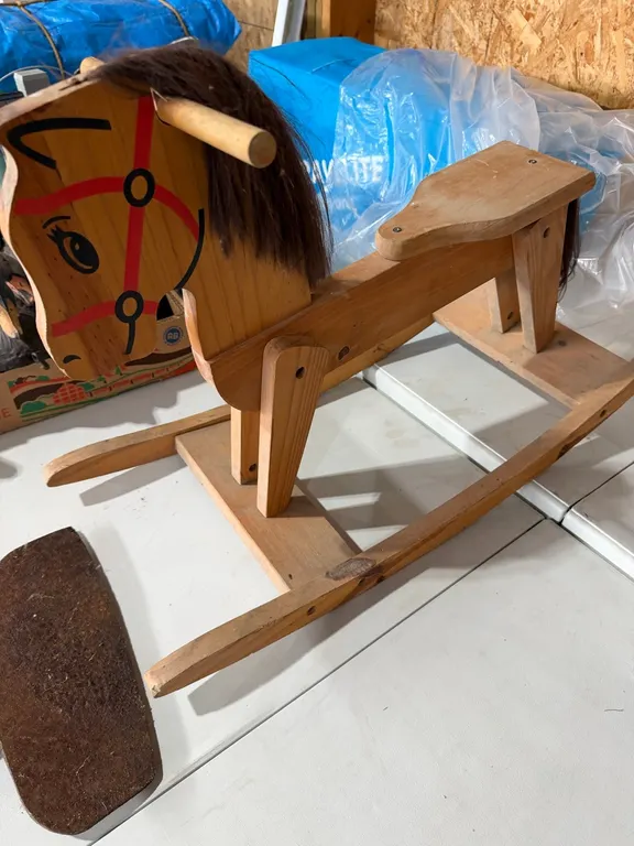 Wooden kids rocking house (GST 5 % charged)