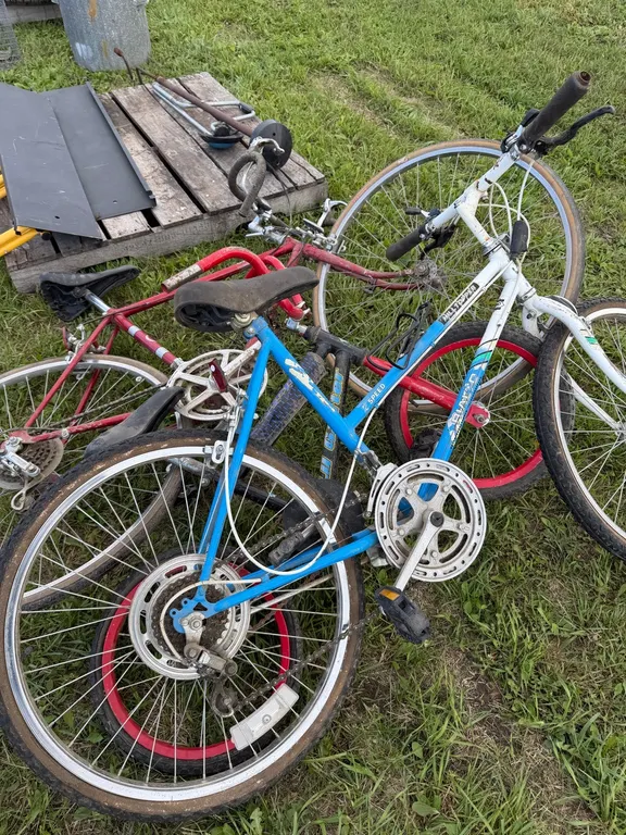 3 misc bikes (GST 5 % charged)