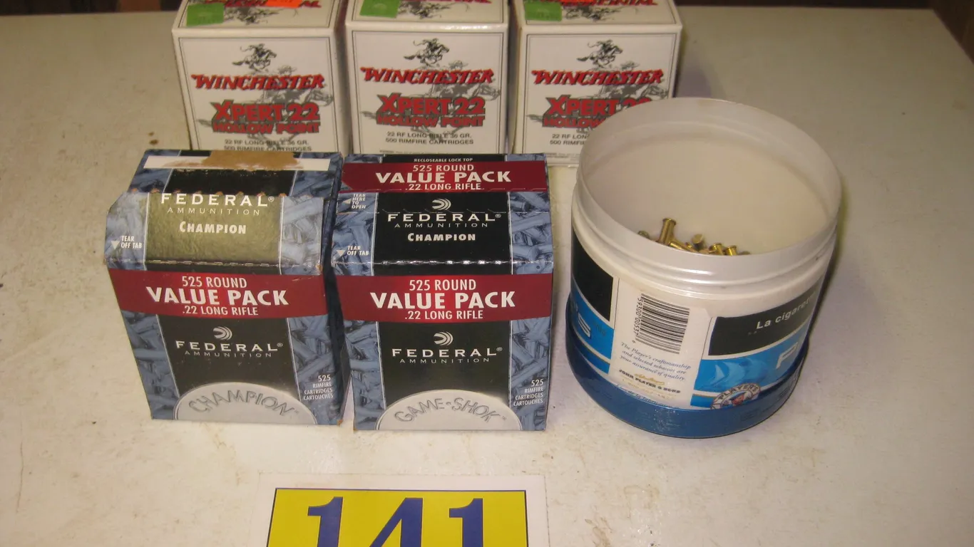 22 Caliber Cartridges