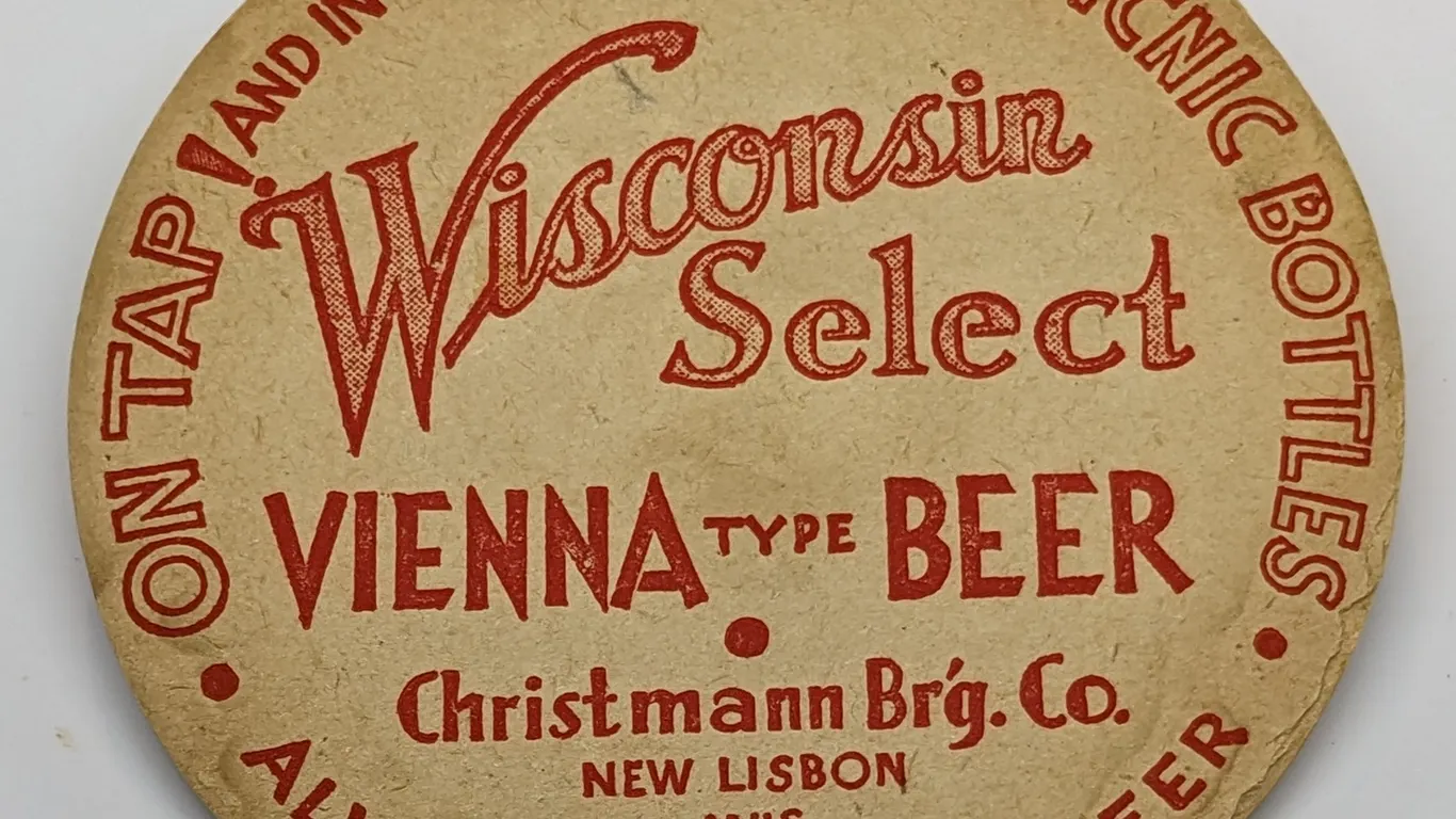 WISCONSIN SELECT VIENNA TYPE BEER CHRITMANN NEW LISBON