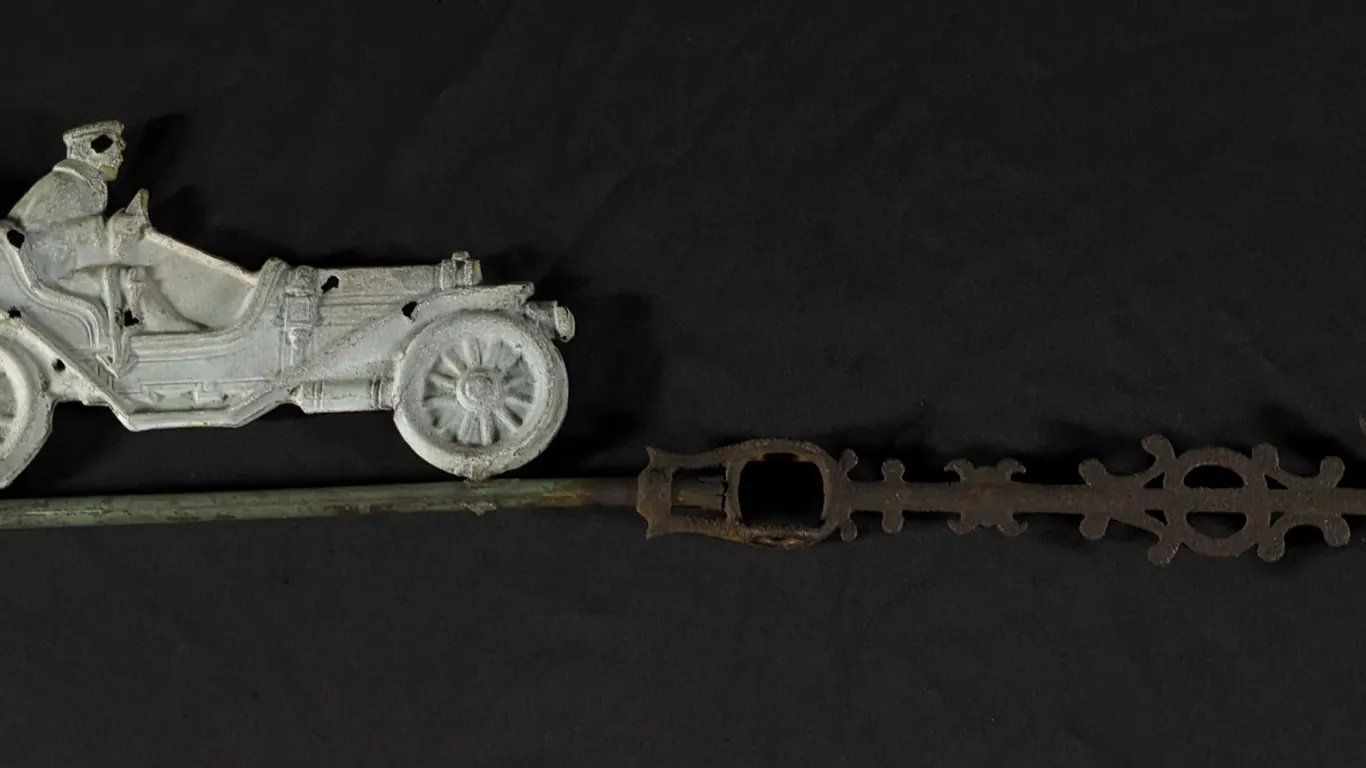 ANTIQUE TOURING CAR WEATHERVANE