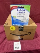 CASES OF KIRKLAND SIGNATURE FLUSHABLE WIPES (NEW)
