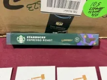 LOT CONSISTING OF (105) PACKS OF STARBUCKS