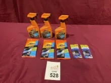 LOT CONSISTING OF (8) VEHICLE CLEANING PRODUCTS