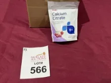 LOT CONSISTING OF (13) GNC CALCIUM CITRATE CHEWS