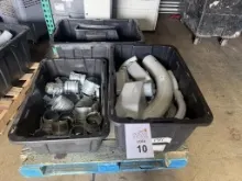 LOT CONSISTING OF ASSORTED SIZE PLASTIC CONDUITS