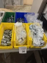 LOT CONSISTING OF ASSORTED SIZE FASTENERS, SCREWS