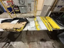 GRAPPLING CLAMPS NON-INVASIVE FALL PROTECTION