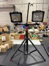 HUSKY 10,000 LUMEN TWIN HEAD LED WORK LIGHT