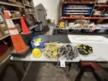 LOT CONSISTING OF ASSORTED SAFETY HARNESS EQUIP.