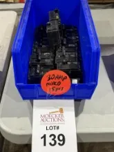 ASSORTED 30 AMP CIRCUIT BREAKERS