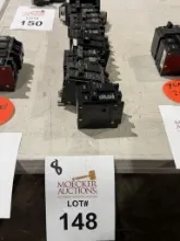 ASSORTED 100 AMP CIRCUIT BREAKERS