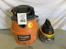 ASSORTED SHOP VACUUMS