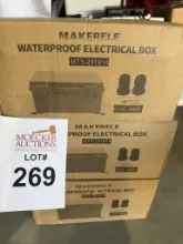 MAKERELE WATERPROOF ELECTRICAL BOXES MTY-291914 NEW