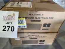 MAKERELE WATERPROOF ELECTRICAL BOXES MTY-403017 NEW