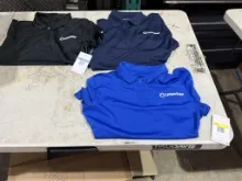 LOT CONSISTING OF (8) ASSORTED SIZE POLO SHIRTS