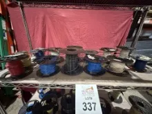 ASSORTED SPOOLS OF WIRE