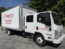 2017 ISUZU NPR HD BOX TRUCK, ODOMETER READS: 86,716