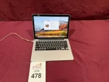 2015 APPLE 13" MACBOOK PRO MODEL: A1502
