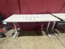 ALLSTEEL HEIGHT-ADJUSTABLE ELECTRIC DESK