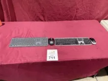 LOT CONSISTING OF (2) WIRELESS KEYBOARDS & MOUSE