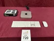 APPLE MAC MINI A 2348 W/ KEYBOARD AND MOUSE