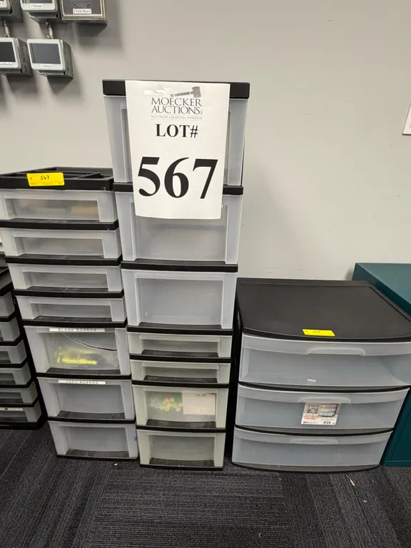 PLASTIC STORAGE CABINETS