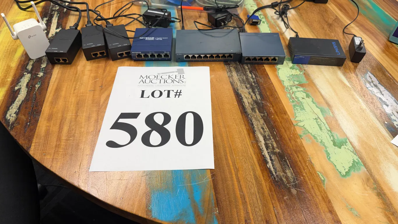 LOT CONSISTING OF ASSORTED NETWORK DEVICES