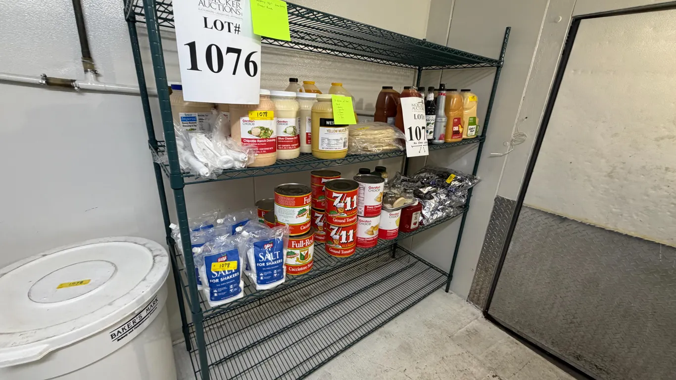 REGENCY 72" FREE STANDING FREEZER RACK
