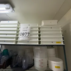 LOT CONSISTING OF ASSORTED FOOD CONTAINERS