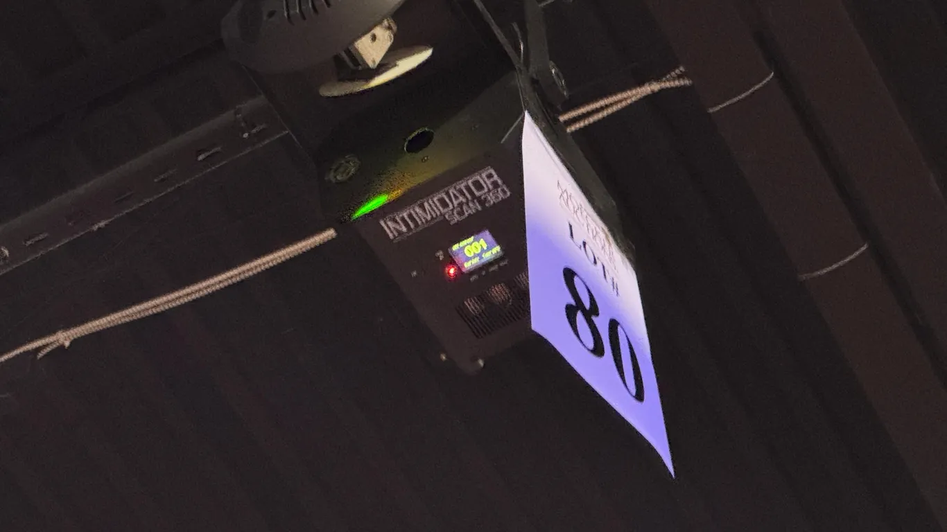CHAUVET DJ INTIMIDATOR SCAN 360 DMX LIGHTING FX'S