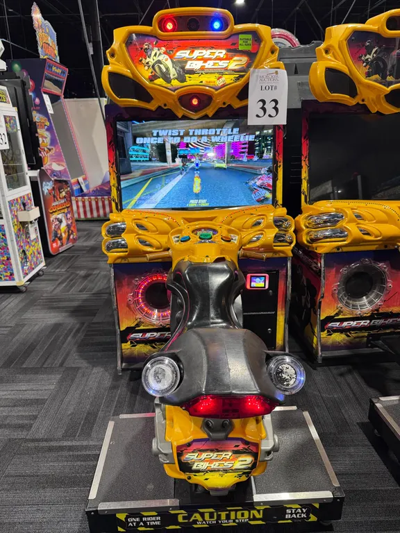 SUPER BIKES 2 ARCADE GAME