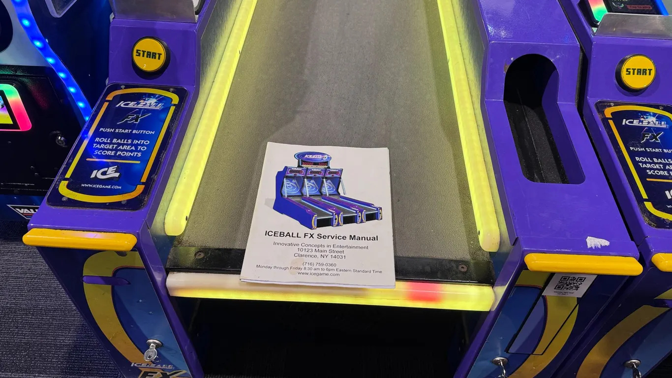 ICE BALL FX GAME (SKI BALL)