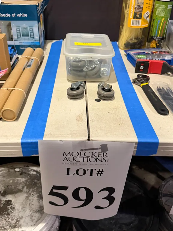 LOT CONSISTING OF CASTER