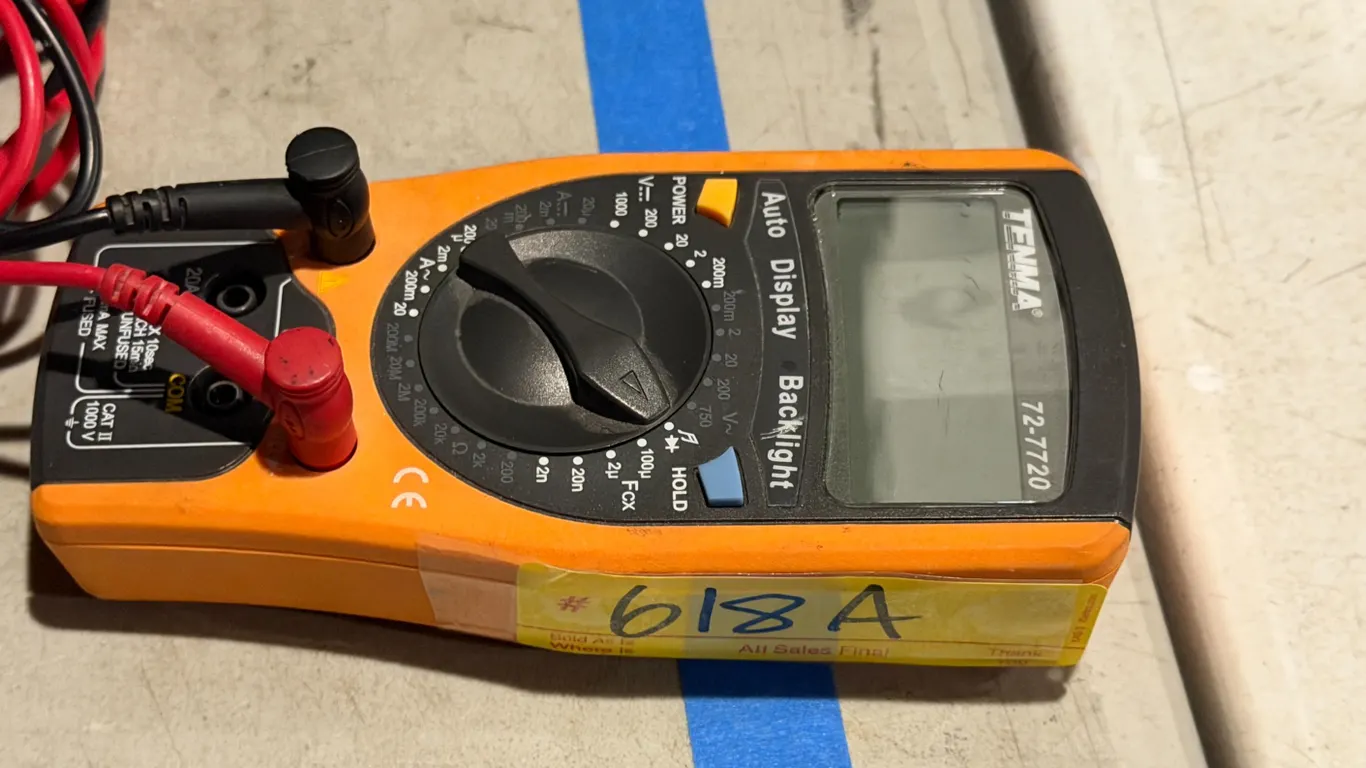 TENMA 72-7720 VERSATILE DIGITAL MULTIMETER
