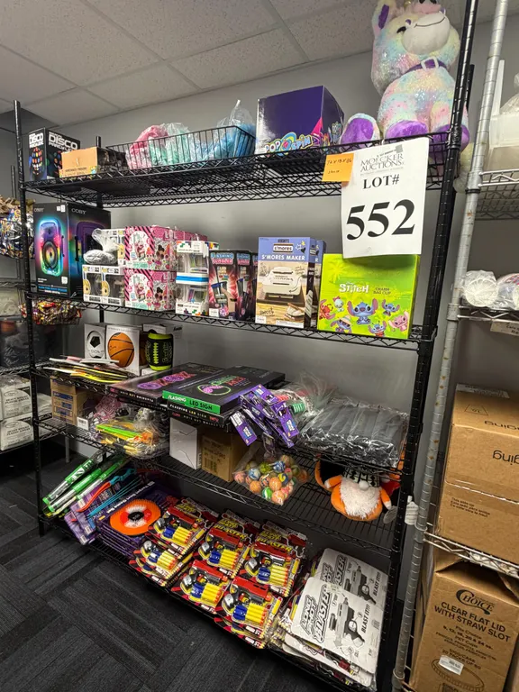 METRO RACK WITH CONTENT INCLUDED
