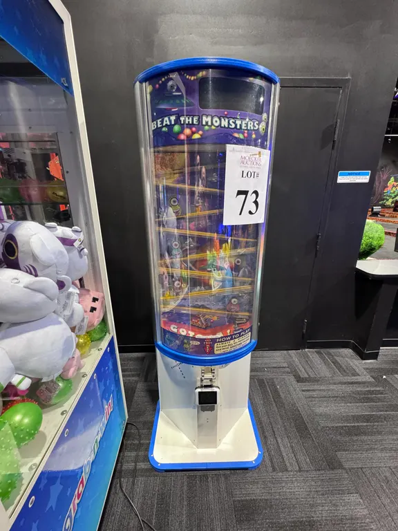 BEAT THE MONSTERS TICKET GAME (NEEDS POWER SUPPLY)