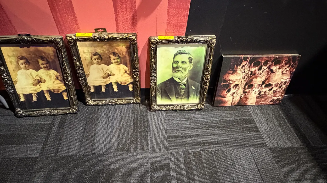 ASSORTED PLASTIC FRAMED PRINTS (HALLOWEEN THEMED)