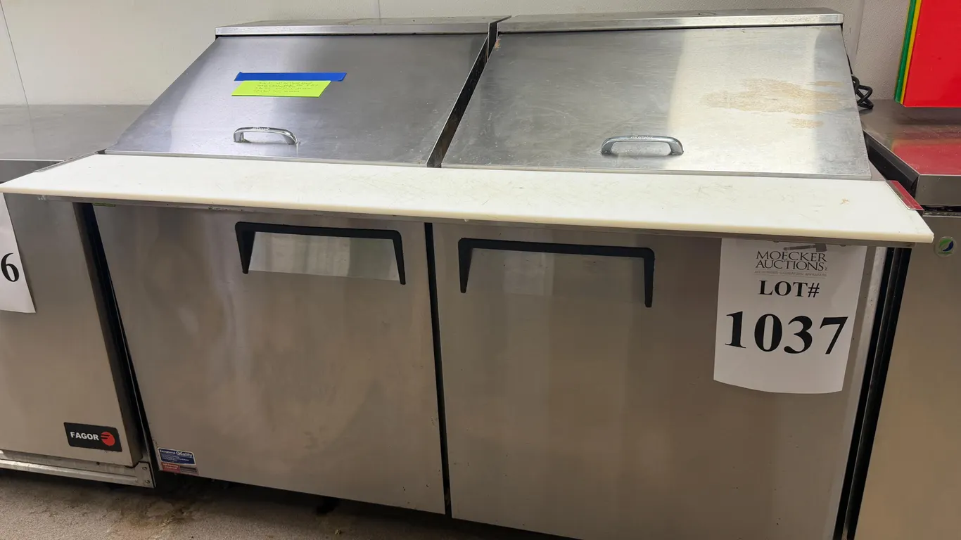 TURBO AIR 60" DBL FLIP TOP REFRIGERATED SANDWICH