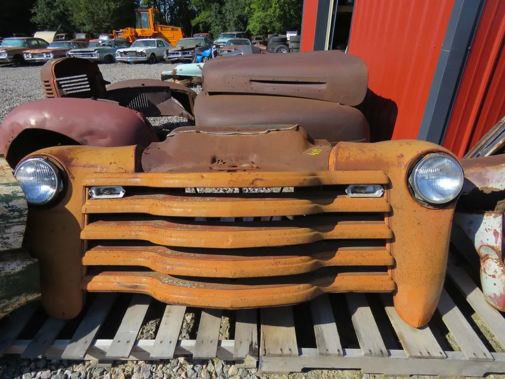 1949/50 Chevrolet Pickup Front End cut for Automotive Art