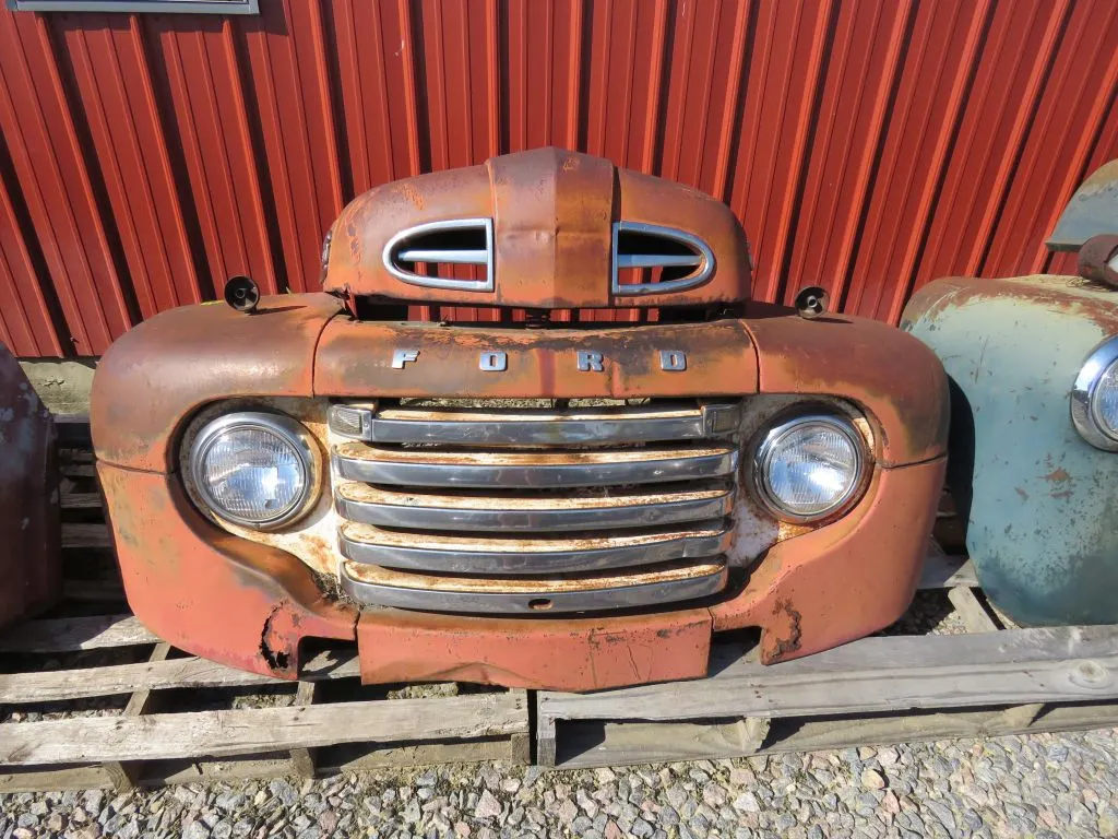 1949/50 Ford Pickup Front End Cut for Automotive Art