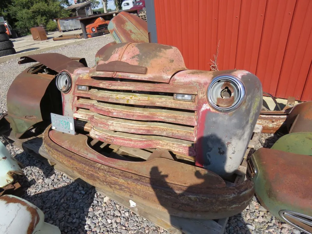 1948/9 Chevrolet Pickup Front end Cut for automotive Art