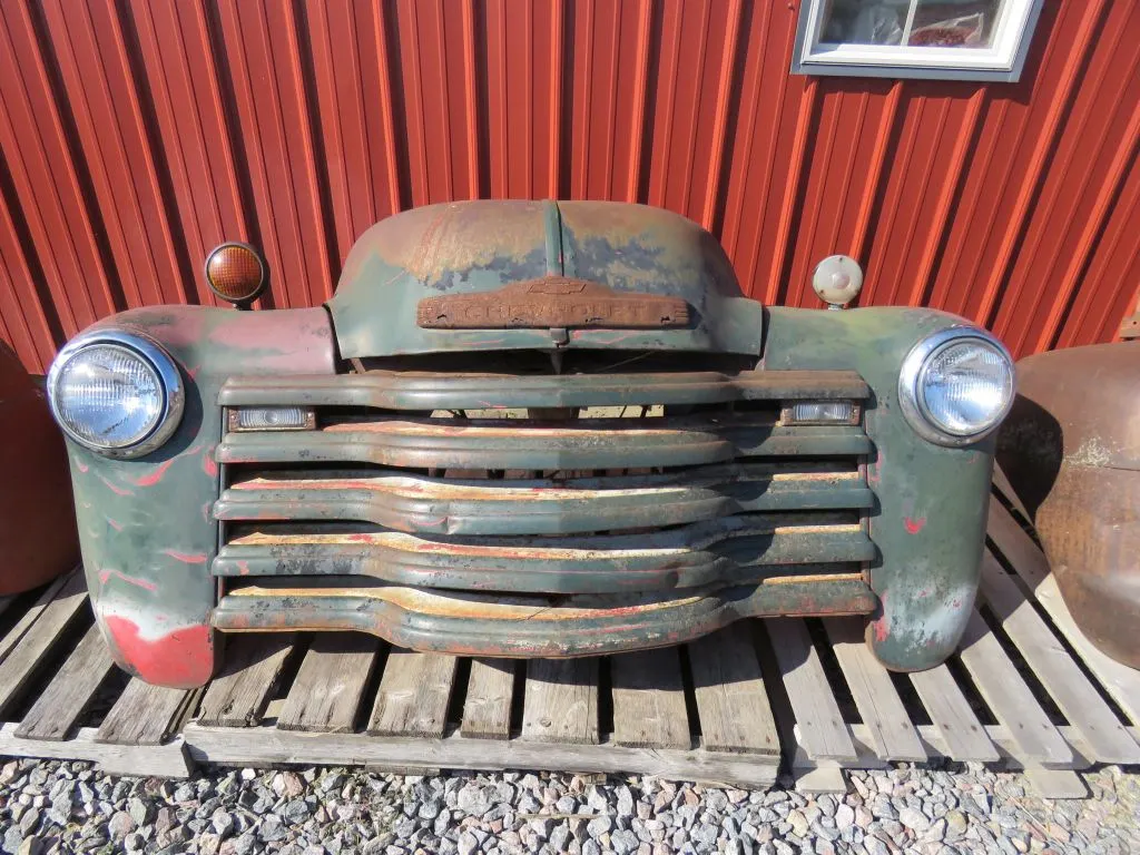 1948/9 Chevrolet Pickup Front end Cut for automotive Art
