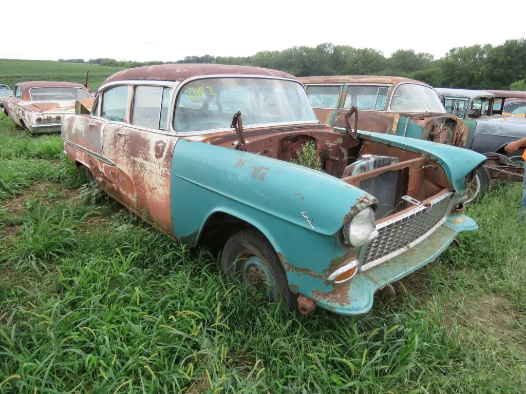 1955 Chevrolet Bel Air 4dr Sedan
