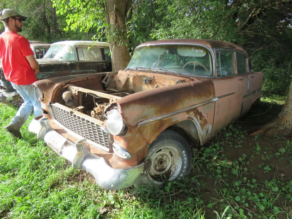 1955 Chevrolet Bel Air 4dr Sedan