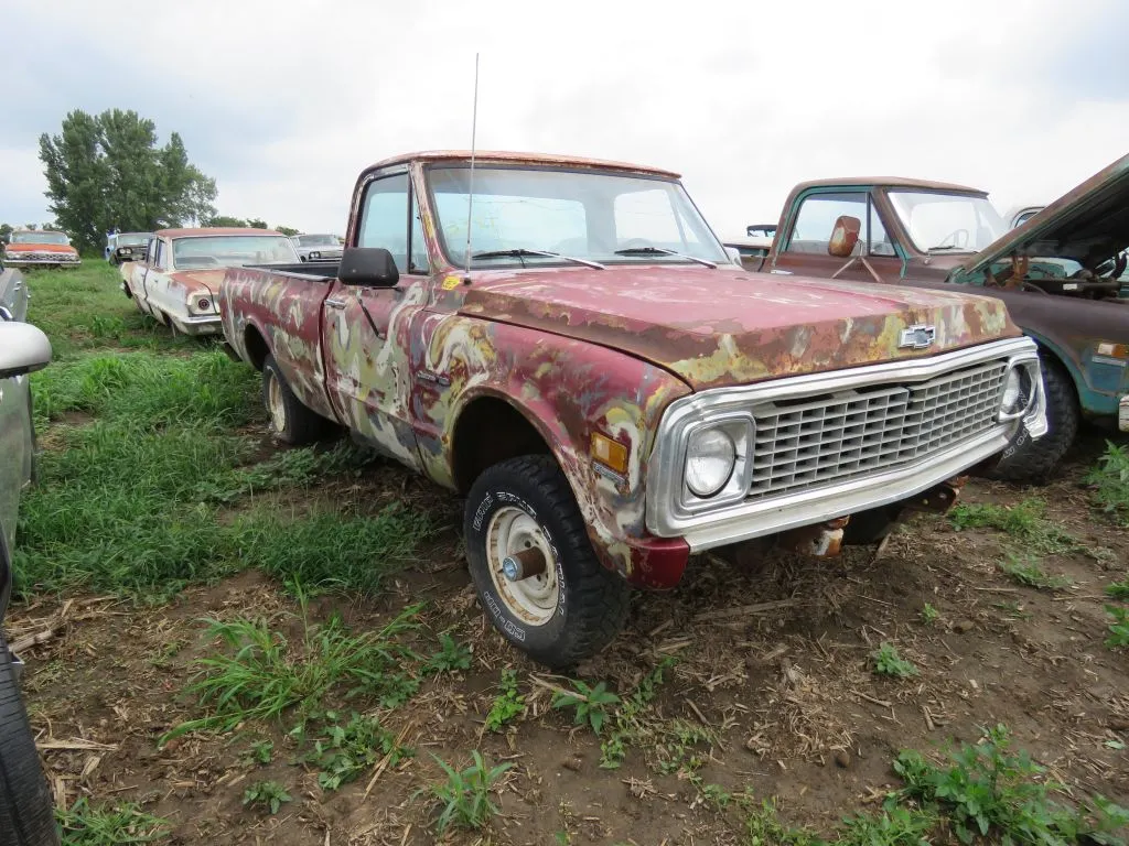 1972 Chevrolet Custom 1/2 ton 4x4 Pickup